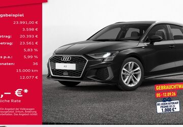Audi A3 74.457 km 23.991 &euro; Krefeld 47803