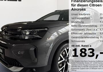 Citroen C5 Aircross 87.178 km 20.950 &euro; Düsseldorf 40233