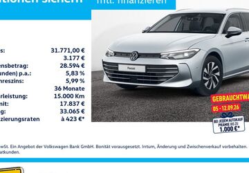 VW Passat 44.615 km 31.771 &euro; Krefeld 47803